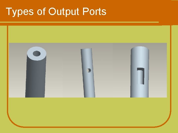 Types of Output Ports 