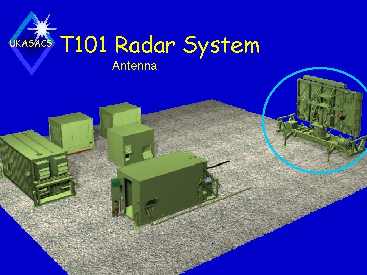 UKASACS T 101 Radar System Antenna 