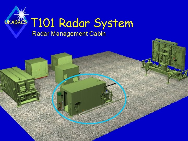 UKASACS T 101 Radar System Radar Management Cabin 