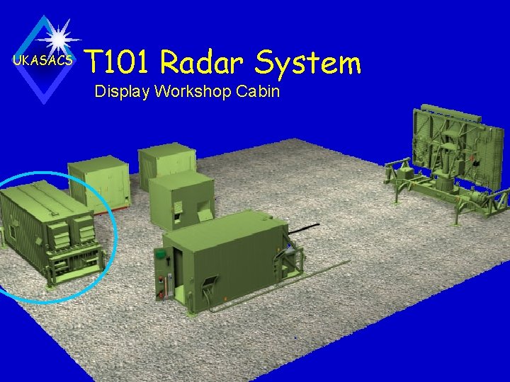 UKASACS T 101 Radar System Display Workshop Cabin 