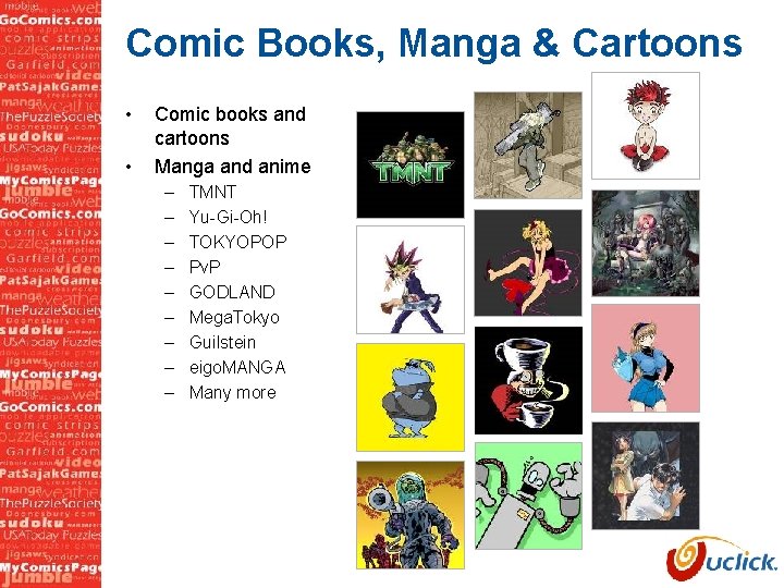 Comic Books, Manga & Cartoons • • Comic books and cartoons Manga and anime