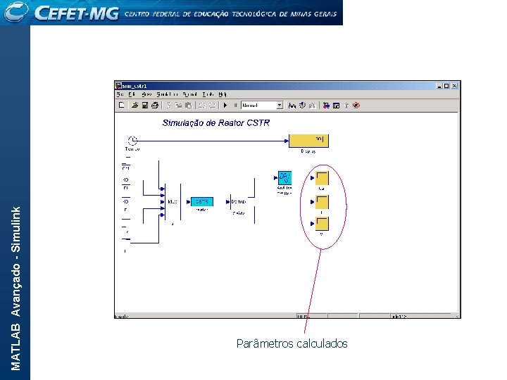 MATLAB Avançado - Simulink Parâmetros calculados 
