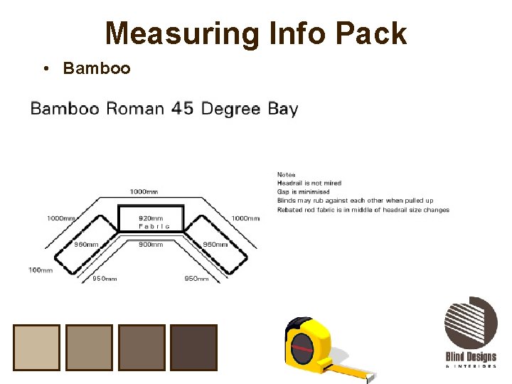 Measuring Info Pack • Bamboo 