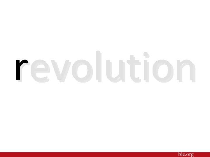 revolution 