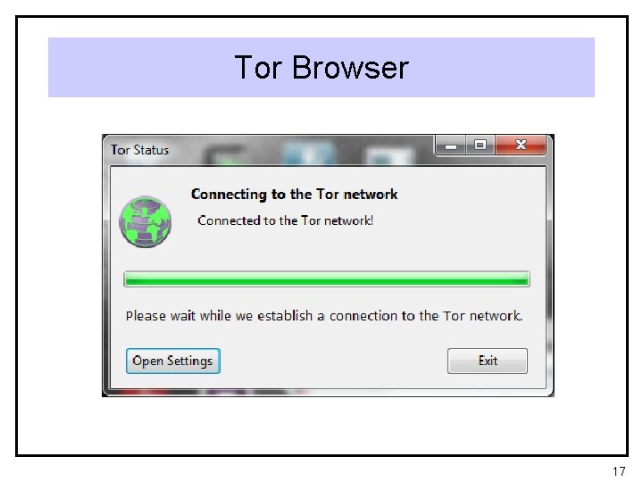 Tor Browser 17 