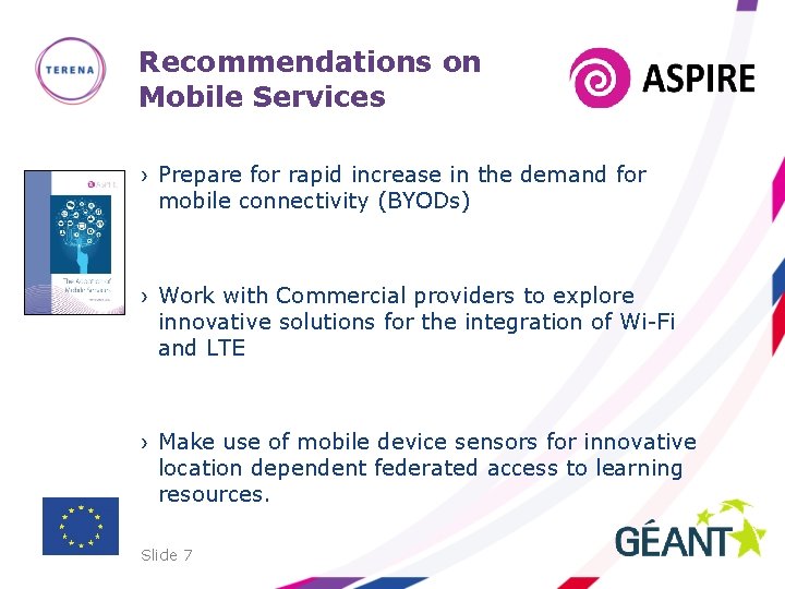 Recommendations on Mobile Services › Prepare for rapid increase in the demand for mobile