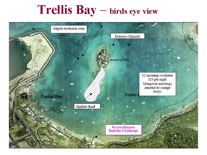 Trellis Bay – birds eye view 