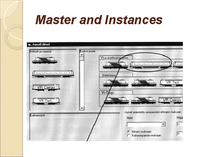Master and Instances 