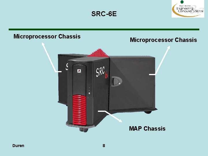 SRC-6 E Microprocessor Chassis MAP Chassis Duren 8 