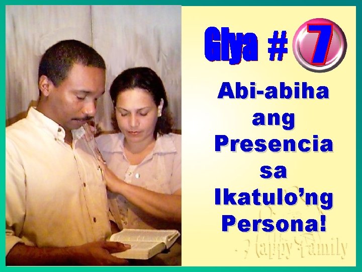 Abi-abiha ang Presencia sa Ikatulo’ng Persona! 