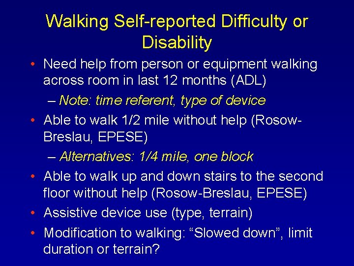 Balance and Gait Disorders in Older Adults Neil