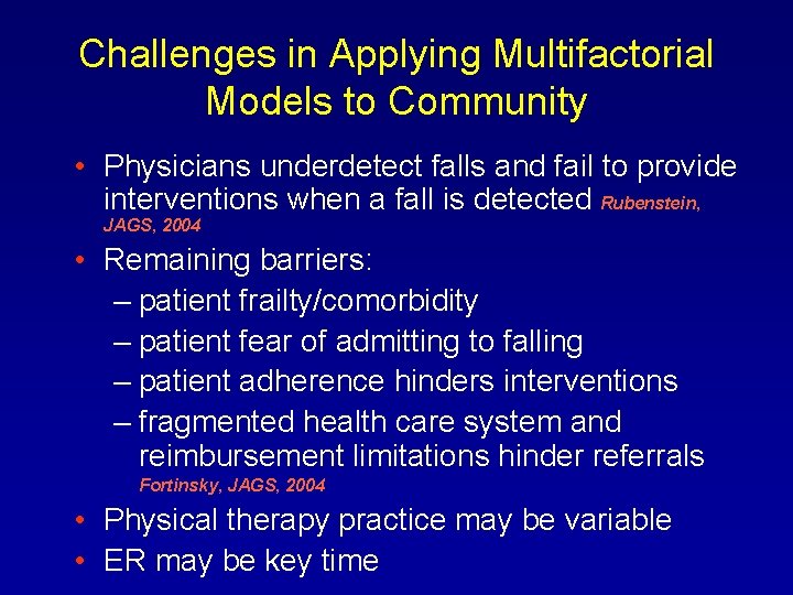 Balance and Gait Disorders in Older Adults Neil