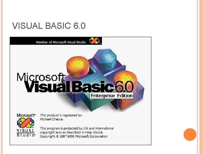 VISUAL BASIC 6. 0 