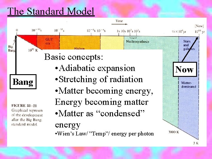 The Standard Model Bang Basic concepts: • Adiabatic expansion • Stretching of radiation •