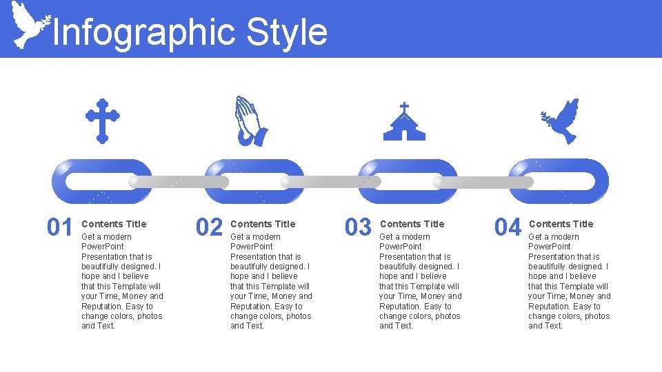 Infographic Style 01 Contents Title Get a modern Power. Point Presentation that is beautifully