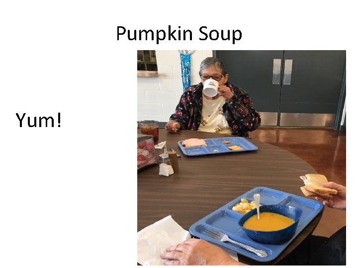 Pumpkin Soup Yum! 