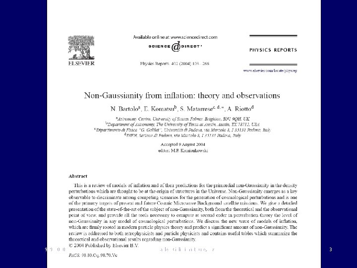 9/9/2020 Galileo Galilei Institute, Firenze 3 