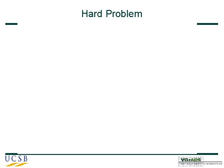 Hard Problem 