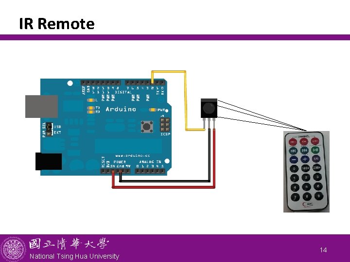 IR Remote National Tsing Hua University 14 