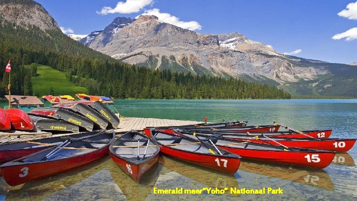 Emerald meer“Yoho“ Nationaal Park 