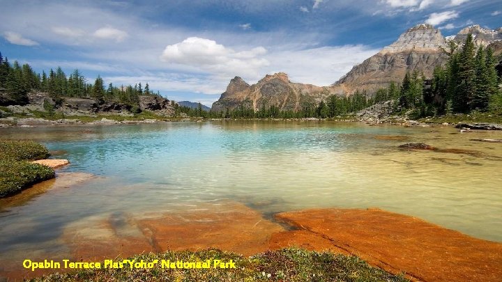 Opabin Terrace Plas“Yoho“ Nationaal Park 