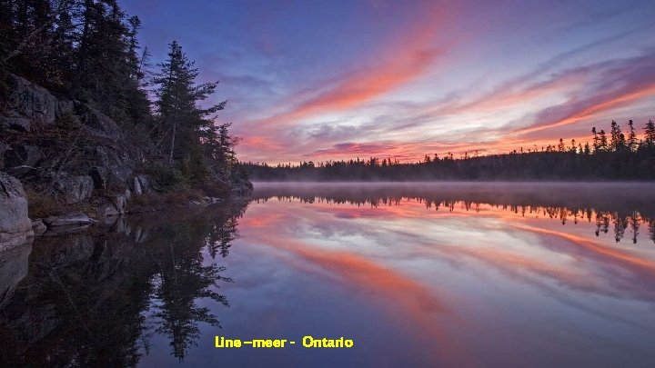 Line –meer - Ontario 