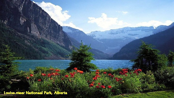 Louise. meer Nationaal Park, Alberta 