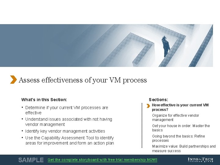 Assess effectiveness of your VM process What’s in this Section: • Determine if your