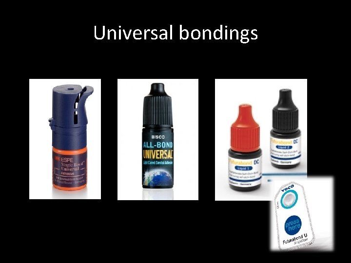 Universal bondings 