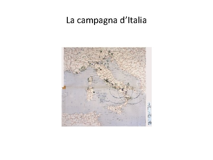 La campagna d’Italia 