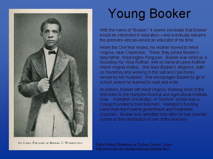 Young Booker With the name of “Booker, ” it seems inevitable that Booker would