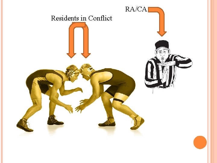 RA/CA Residents in Conflict 