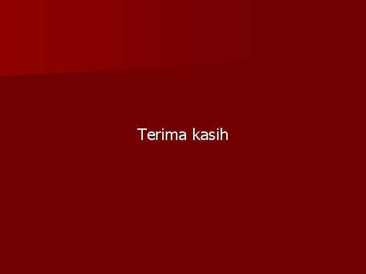 Terima kasih 