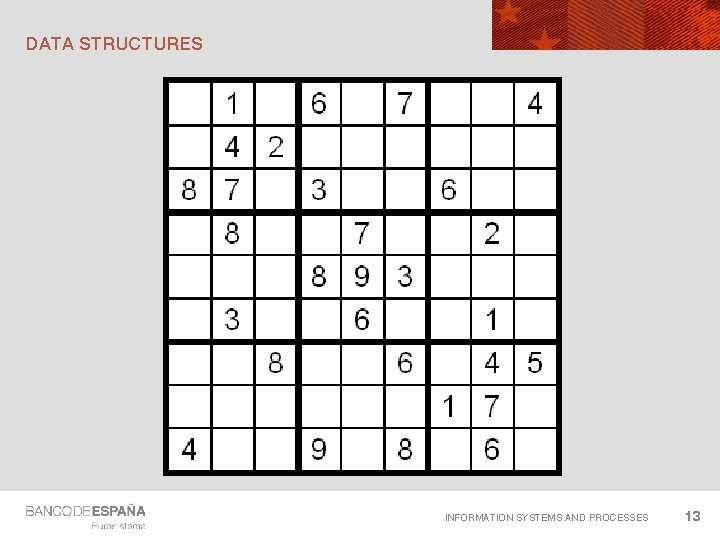 DATA STRUCTURES INFORMATION SYSTEMS AND PROCESSES 13 