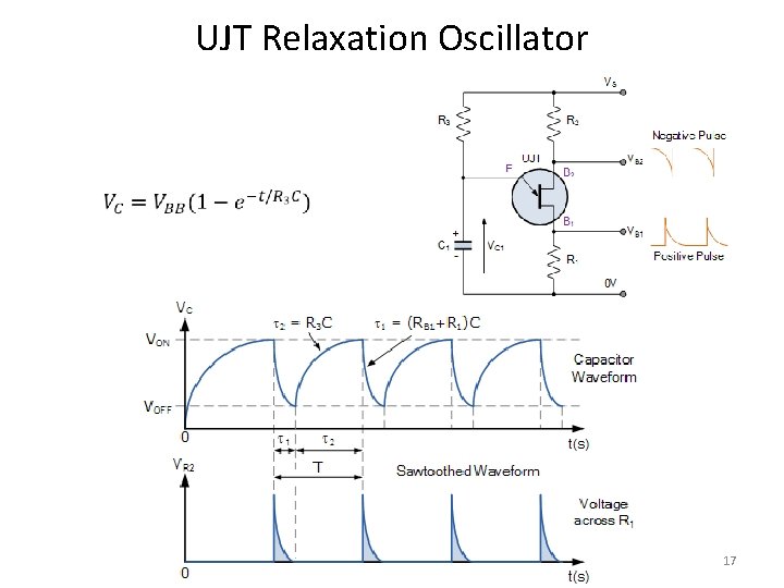 UJT Relaxation Oscillator 17 