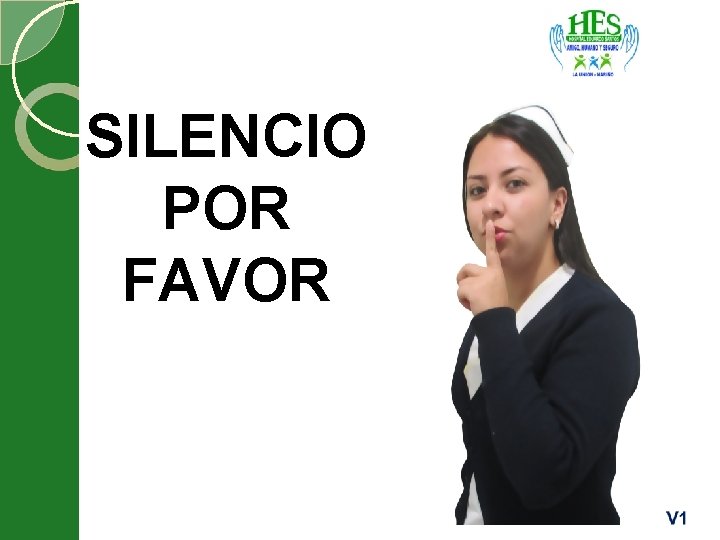 SILENCIO POR FAVOR 