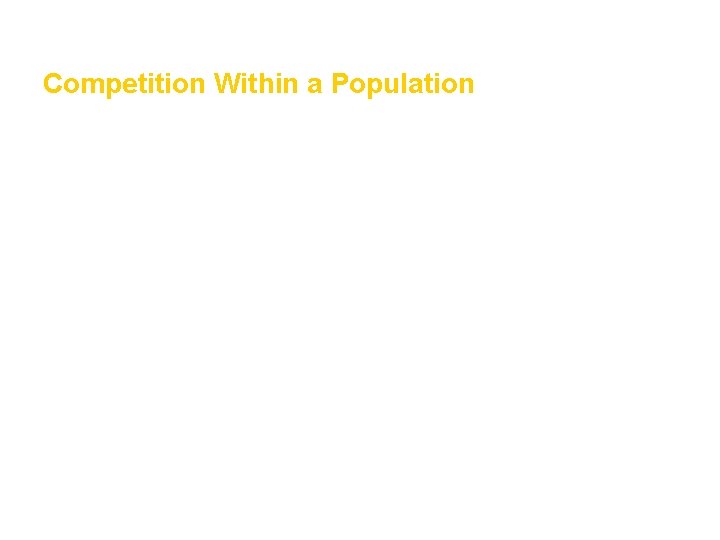 Understanding Populations Section 1 Competition Within a Population • A territory is an area