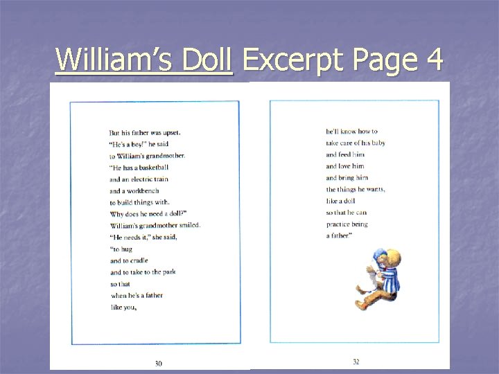 William’s Doll Excerpt Page 4 