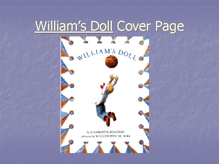 William’s Doll Cover Page 