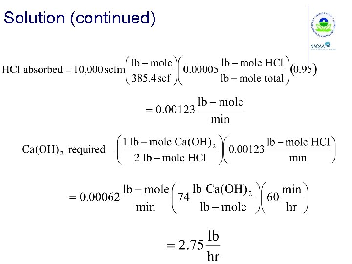 Solution (continued) 