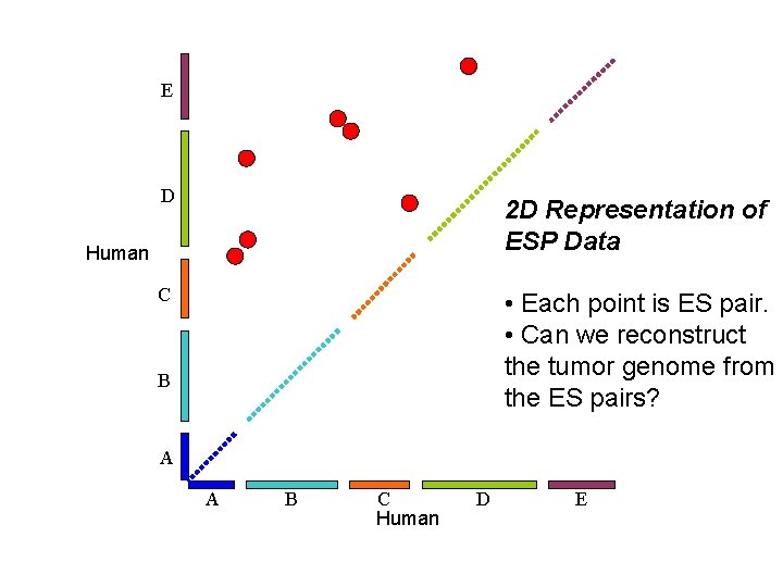 E D 2 D Representation of ESP Data C • Each point is ES