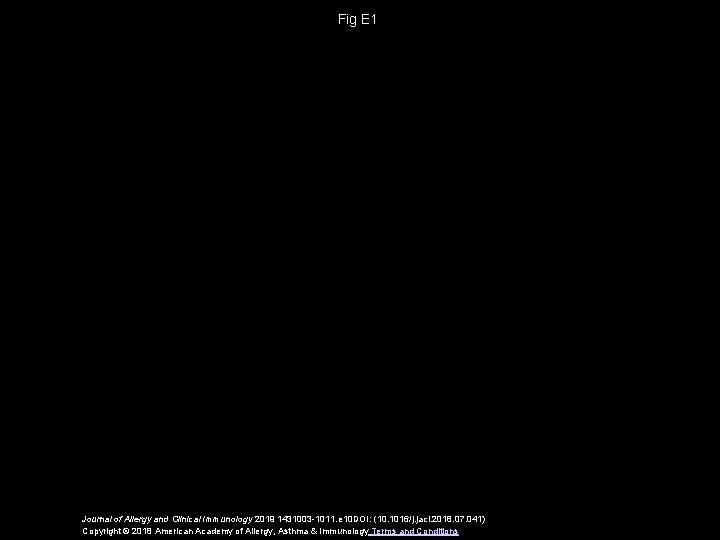 Fig E 1 Journal of Allergy and Clinical Immunology 2019 1431003 -1011. e 10