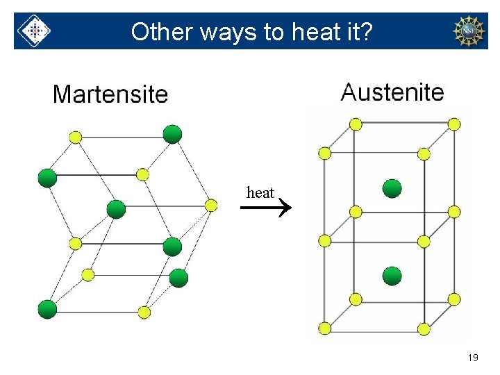 Other ways to heat it? → heat 19 
