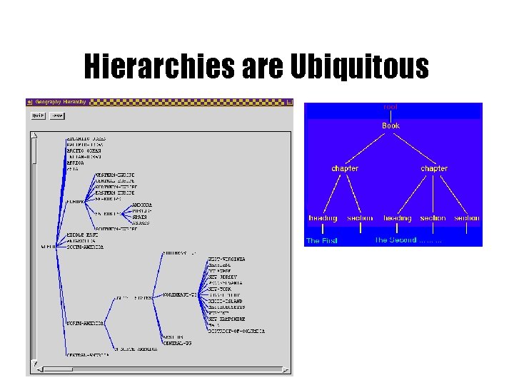 Hierarchies are Ubiquitous 