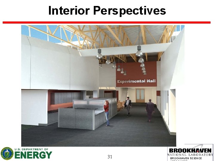 Interior Perspectives 31 BROOKHAVEN SCIENCE 