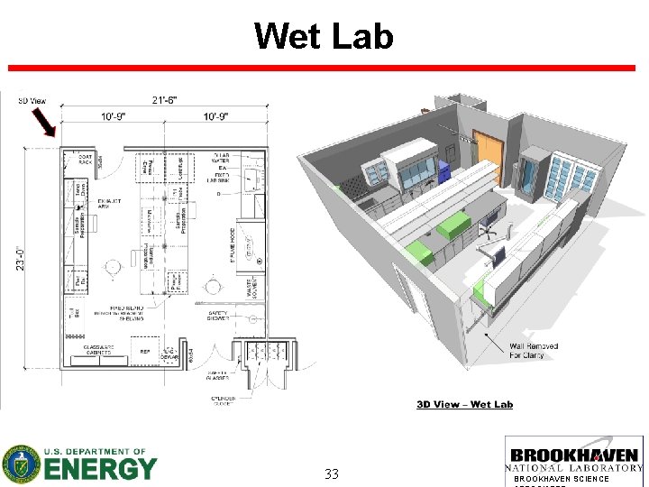 Wet Lab 33 BROOKHAVEN SCIENCE 