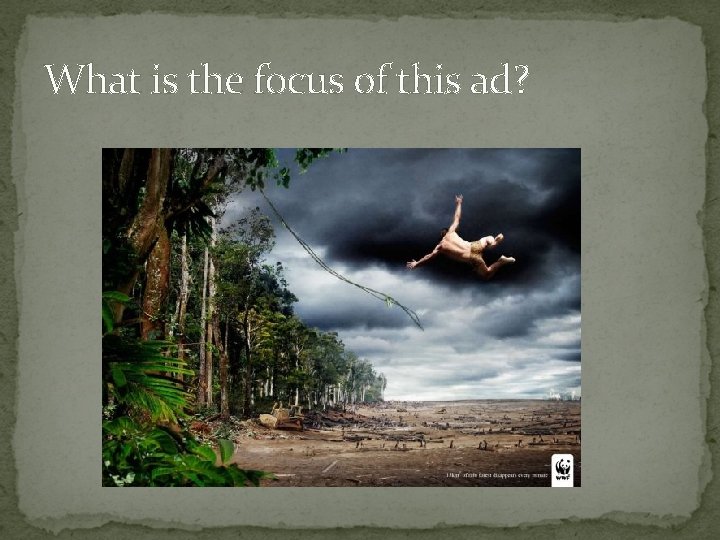 What is the focus of this ad? 