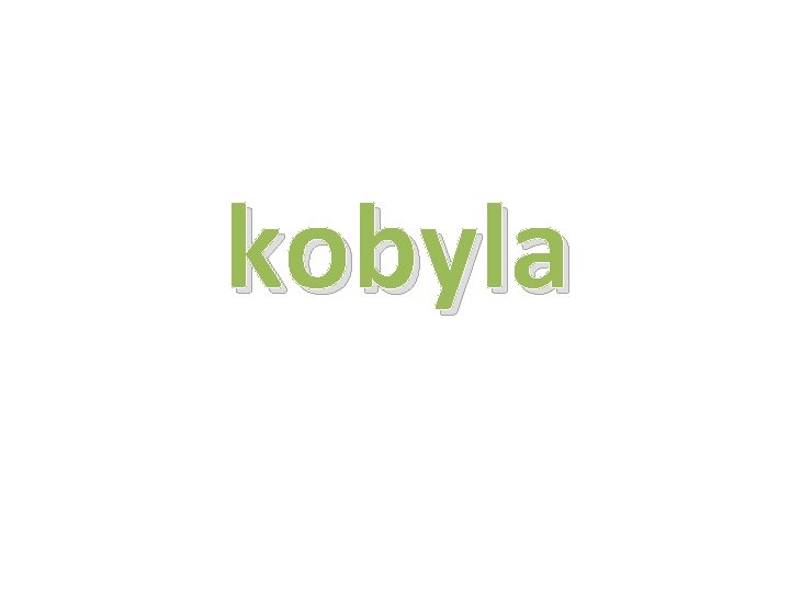 kobyla 