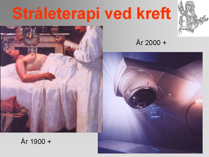 Stråleterapi ved kreft År 2000 + År 1900 + 