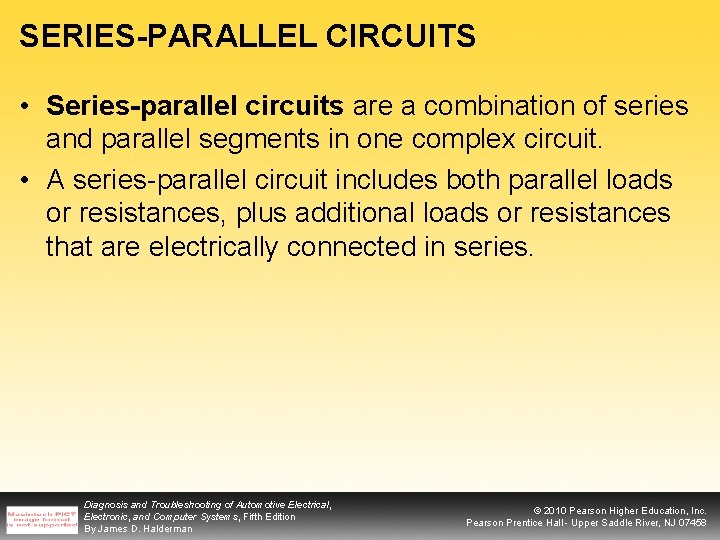 SERIES-PARALLEL CIRCUITS • Series-parallel circuits are a combination of series and parallel segments in